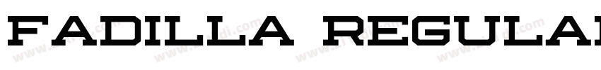 Fadilla Regular字体转换